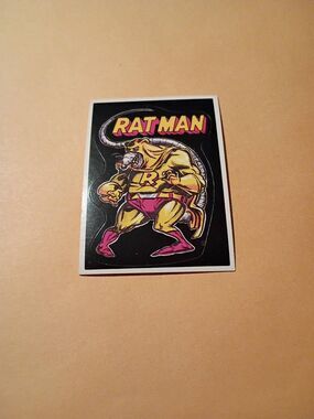 1983 General Mills Zero Heroes Trading Card Sticker Card Vintage #7